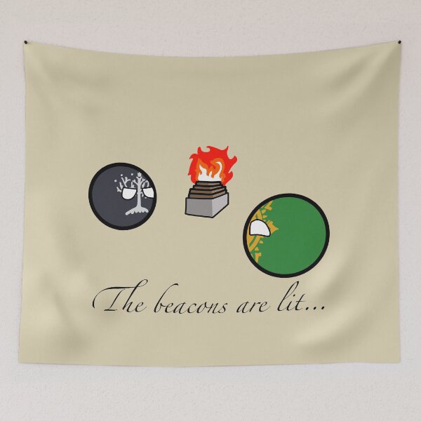 Item preview, The beacons are lit, kingdom-balls?! designed and sold by Captain-Nemo-.