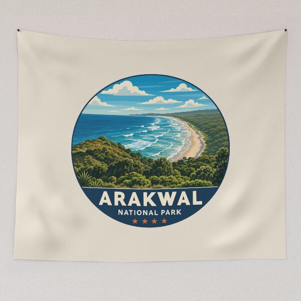 Item preview, Arakwal National Park Byron Bay Australia Coastal Nature Landscape designed and sold by Gideon Emmerich.