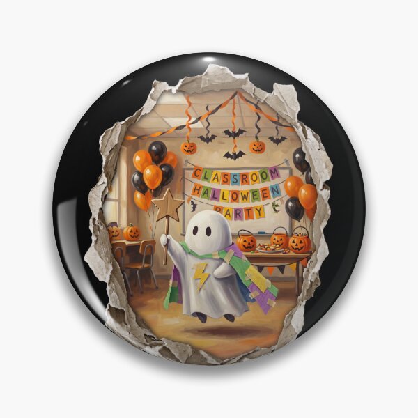 Item preview, Spooky Ghost Halloween Party Classroom Decor designed and sold by Tiffany Roy.