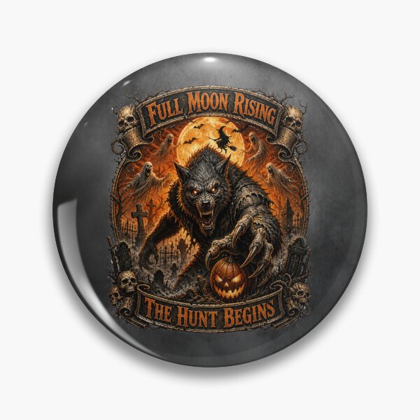 Item preview, Full Moon Rising — The Hunt Begins designed and sold by MysticOzzy.