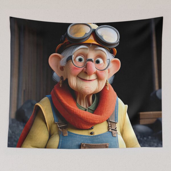 Item preview, Old Fart as a Coal Miner designed and sold by Colin Bentham.