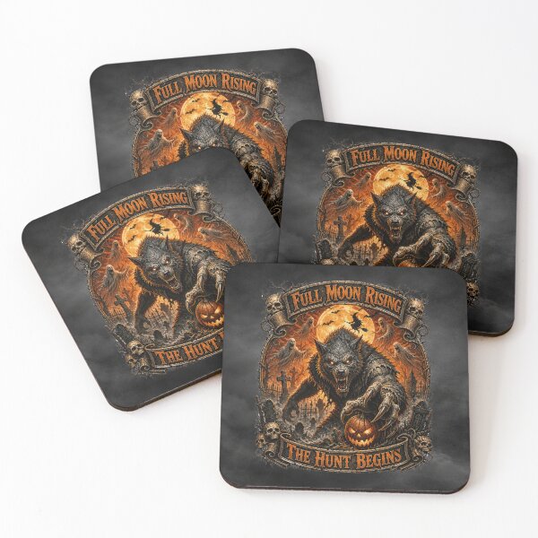 Item preview, Full Moon Rising — The Hunt Begins designed and sold by MysticOzzy.