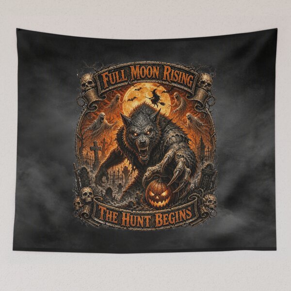 Item preview, Full Moon Rising — The Hunt Begins designed and sold by MysticOzzy.