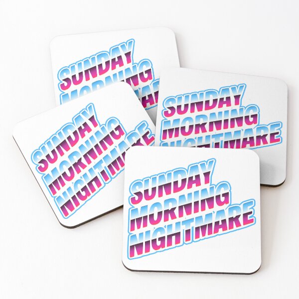 Item preview, Sunday Morning Nightmare Monday Is Coming Design designed and sold by Kerosene Design.