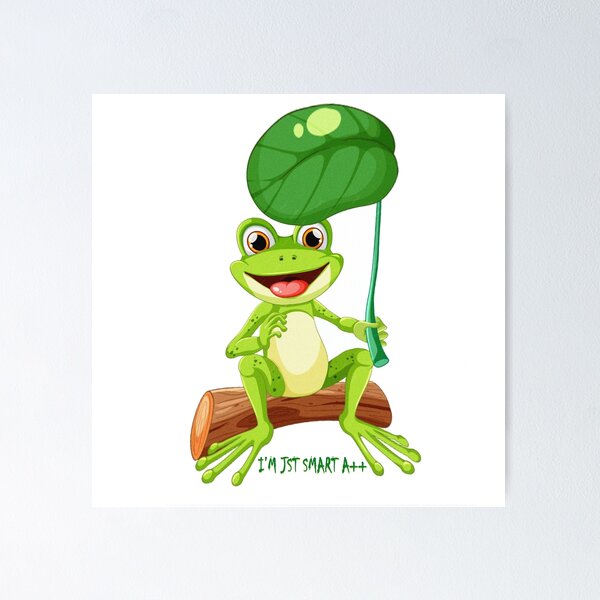 Item preview, A happy little frog designed and sold by 4Designbyme.