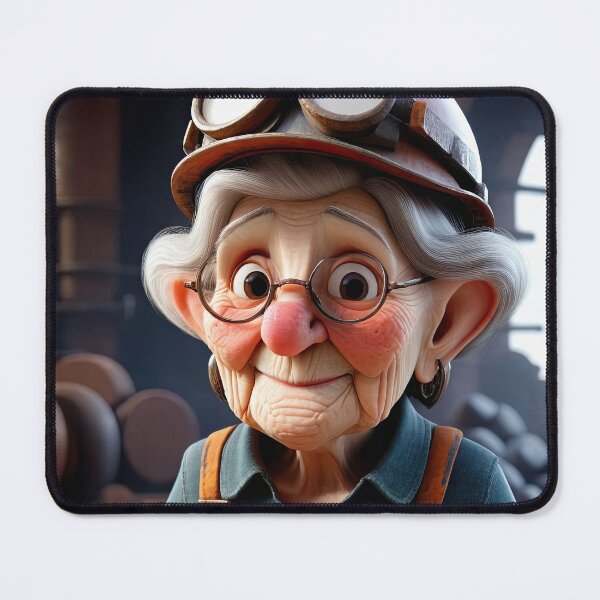 Item preview, Old Fart as a Coal Miner designed and sold by Colin Bentham.
