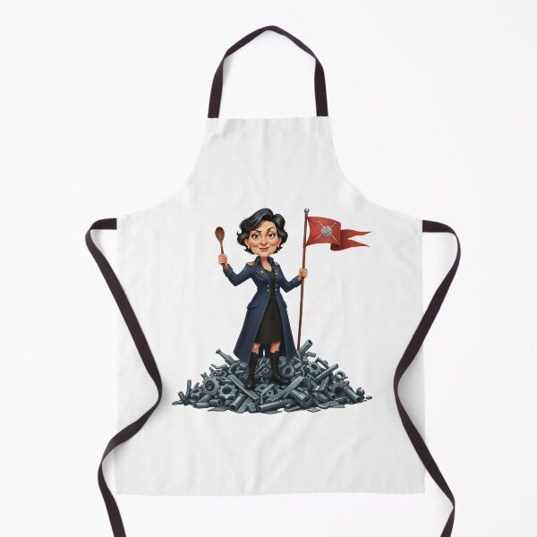 Item preview, Badass Post Apo Grandma Knitting Leader Illustration designed and sold by vk09.
