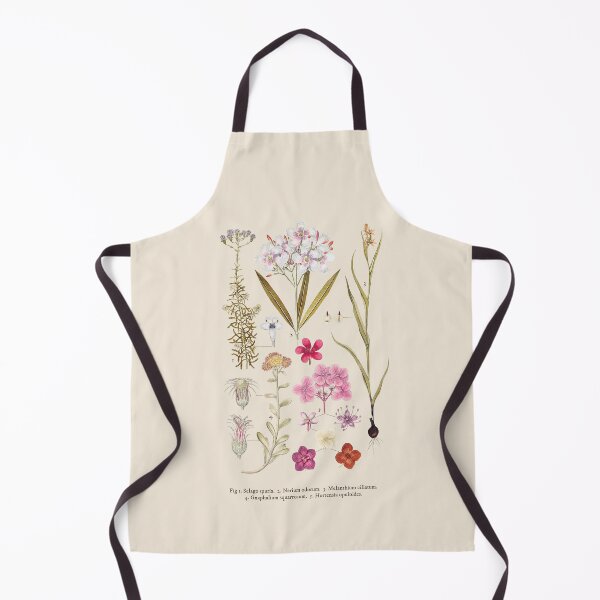 Item preview, Five Flowering Species Antique Botanical Illustration designed and sold by Antiquated Art.
