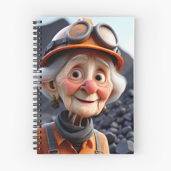 Item preview, Old Fart as a Coal Miner designed and sold by Colin Bentham.