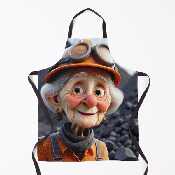Item preview, Old Fart as a Coal Miner designed and sold by Colin Bentham.