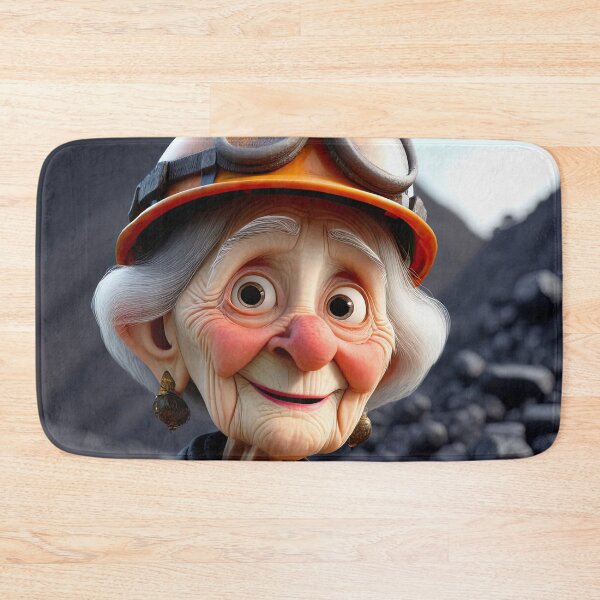Item preview, Old Fart as a Coal Miner designed and sold by Colin Bentham.