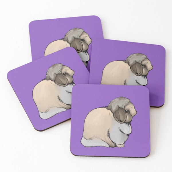 Item preview, Holland Lop -- Blue Tortoiseshell designed and sold by PumpkinPiArt.