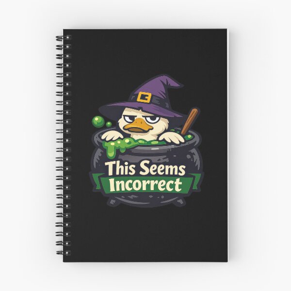 Item preview, Cauldron Trouble With a Grumpy Duck Wizard  designed and sold by Sketchlegacy.