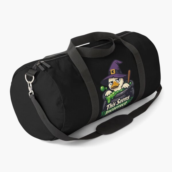 Item preview, Cauldron Trouble With a Grumpy Duck Wizard  designed and sold by Sketchlegacy.