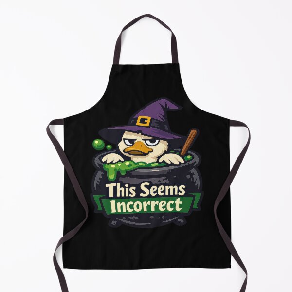 Item preview, Cauldron Trouble With a Grumpy Duck Wizard  designed and sold by Sketchlegacy.