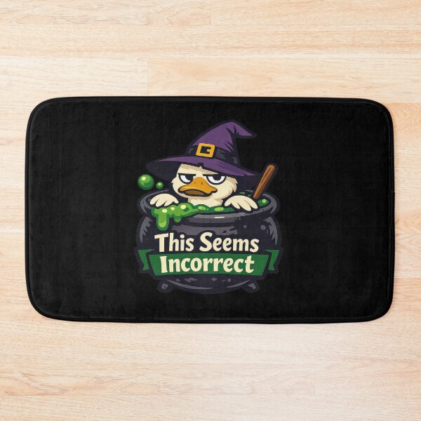 Item preview, Cauldron Trouble With a Grumpy Duck Wizard  designed and sold by Sketchlegacy.