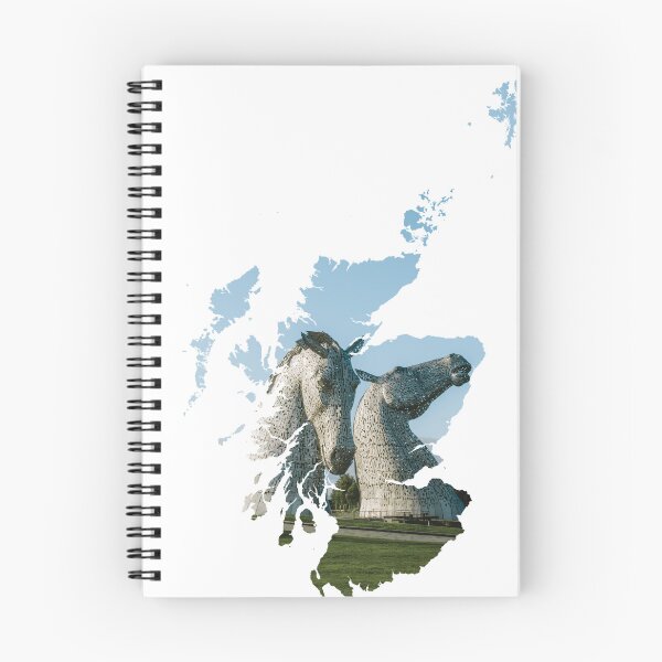 Item preview, The Kelpies Falkirk Scotland Map Silhouette designed and sold by Maroan93.