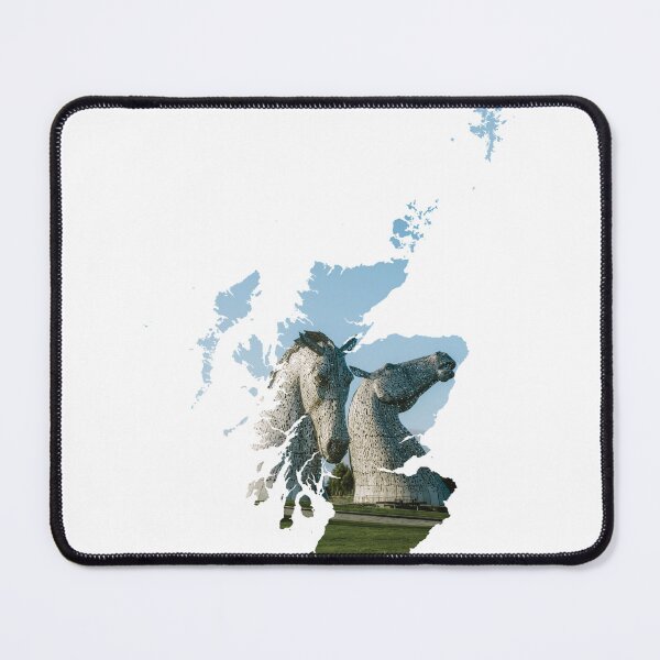 Item preview, The Kelpies Falkirk Scotland Map Silhouette designed and sold by Maroan93.