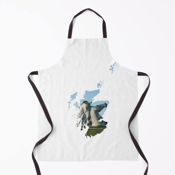 Item preview, The Kelpies Falkirk Scotland Map Silhouette designed and sold by Maroan93.