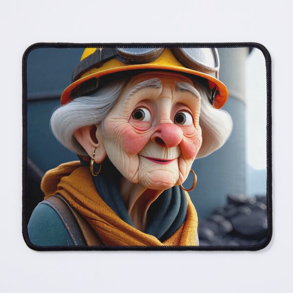 Item preview, Old Fart as a Coal Miner designed and sold by Colin Bentham.