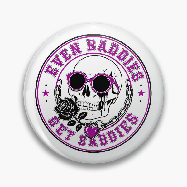 Item preview, Even Baddies Get Saddies Skull Sunglasses Tee designed and sold by Simon-Art-Land.