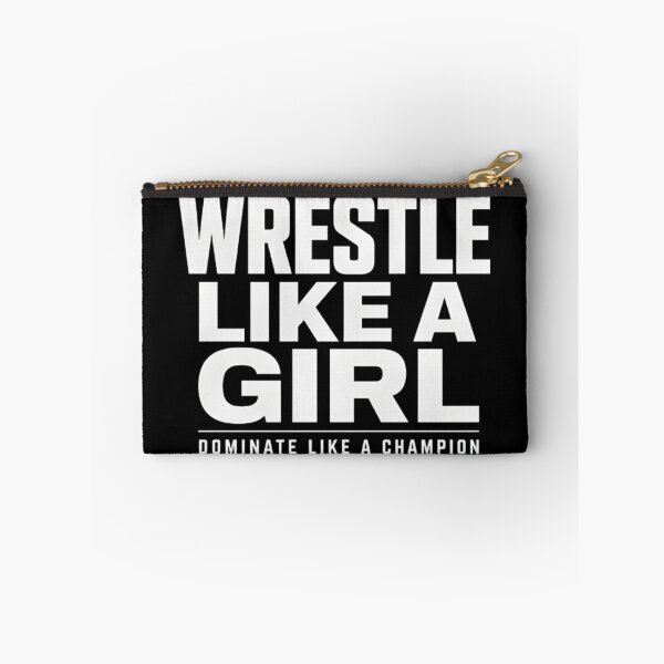 Item preview, Wrestle Like a Girl. Dominate Like a Champion designed and sold by Charisma Enigma.