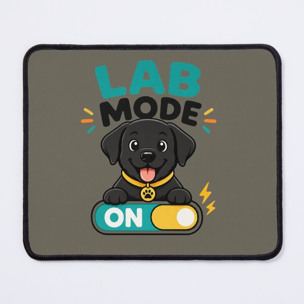 Item preview, Lab Mode On | Minimalist Black Labrador Dog Lover Gift designed and sold by Goodthingstree.