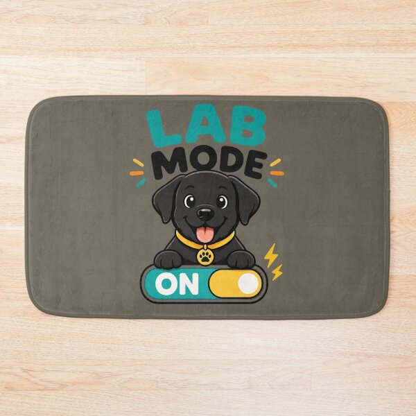 Item preview, Lab Mode On | Minimalist Black Labrador Dog Lover Gift designed and sold by Goodthingstree.