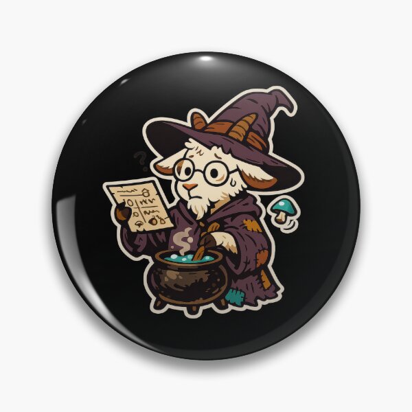 Item preview, Potion Instructions Unclear Goat Wizard  designed and sold by Sketchlegacy.