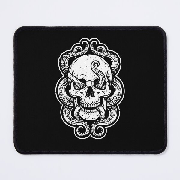 Item preview, Cthulhu Kraken Octopus Skull Gothic Frame Art designed and sold by crouchingpixel.