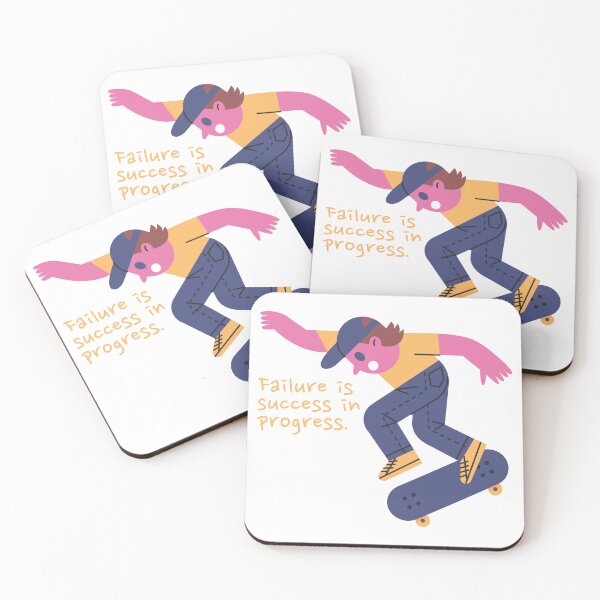 Item preview, Failure is success in progress. designed and sold by monkik.