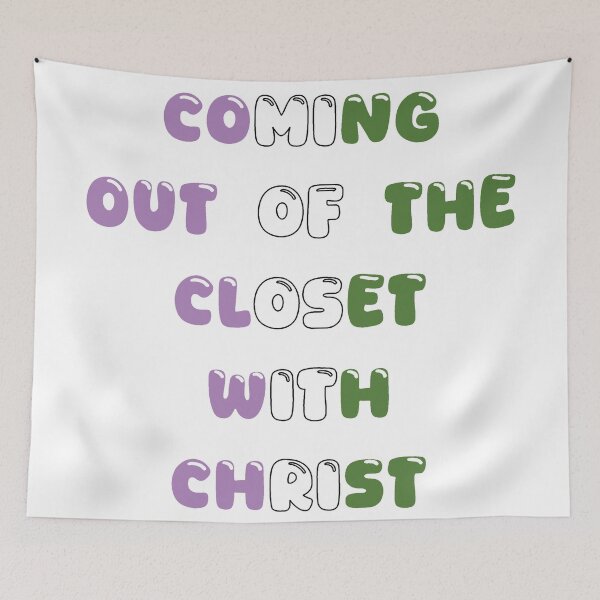 Item preview, Genderqueer Christian Pride designed and sold by JesusQueer.