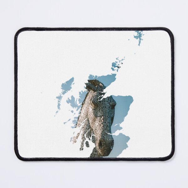 Item preview, The Kelpies Falkirk Scotland Map Silhouette 2 designed and sold by Maroan93.