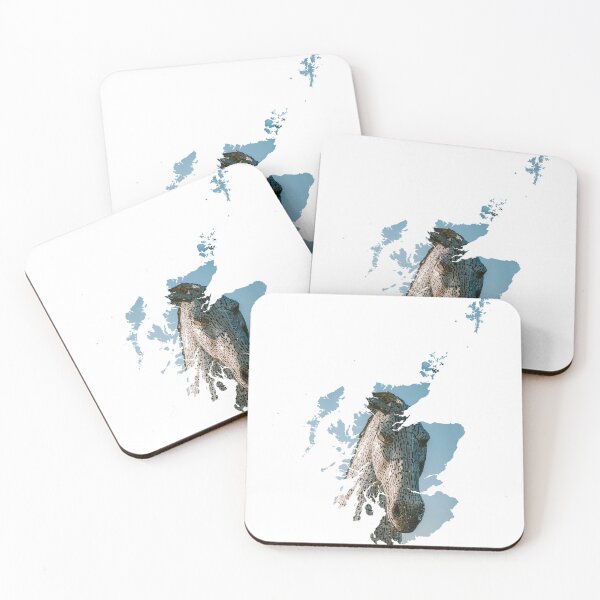 Item preview, The Kelpies Falkirk Scotland Map Silhouette 2 designed and sold by Maroan93.