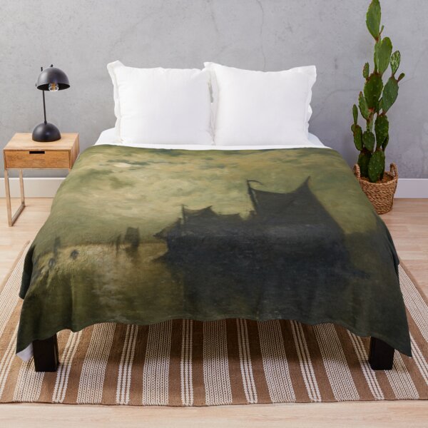 Item preview, Egide François Leemans - On the Amstel, shimmer of the moon designed and sold by Vintage Designs +.