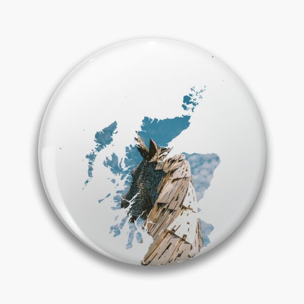 Item preview, The Kelpies Falkirk Scotland Map Silhouette 3 designed and sold by Maroan93.