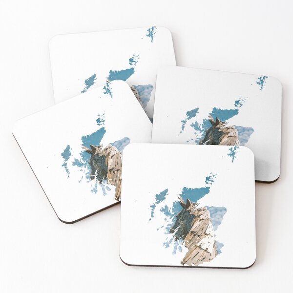 Item preview, The Kelpies Falkirk Scotland Map Silhouette 3 designed and sold by Maroan93.