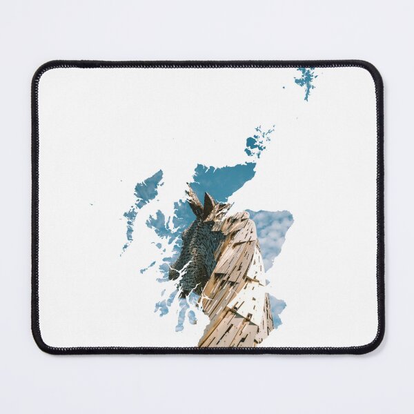 Item preview, The Kelpies Falkirk Scotland Map Silhouette 3 designed and sold by Maroan93.