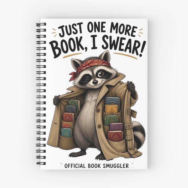 Item preview, Just One More Book I Swear designed and sold by Sovereign Supply Co..