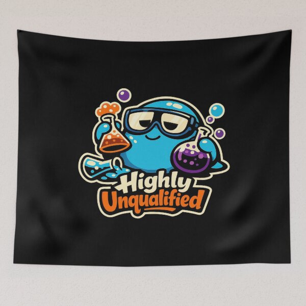 Item preview, Highly Unqualified Slime Scientist  designed and sold by Sketchlegacy.