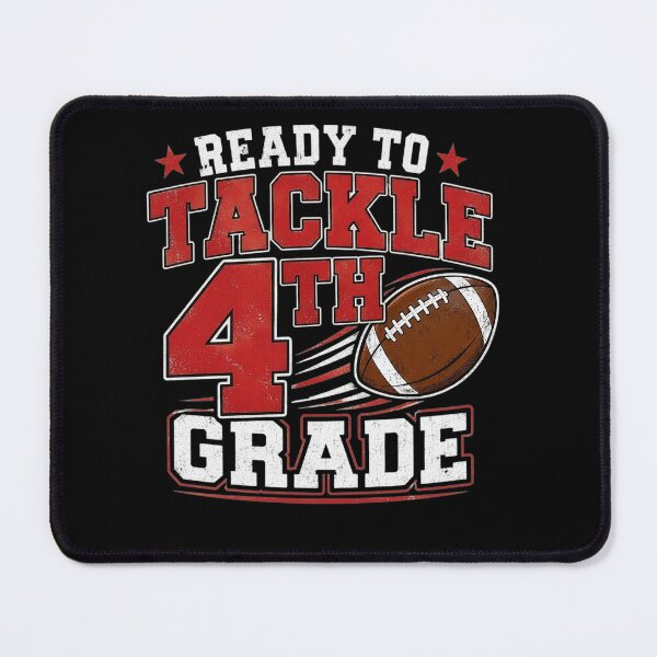 Item preview, Ready To Tackle 4th Grade Football First Day Of Fourth Grade designed and sold by clothesy7.