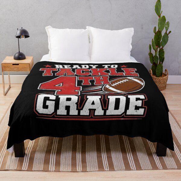 Item preview, Ready To Tackle 4th Grade Football First Day Of Fourth Grade designed and sold by clothesy7.
