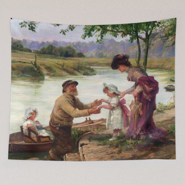 Item preview, Frederick Morgan - Dainty Fares designed and sold by Vintage Designs +.