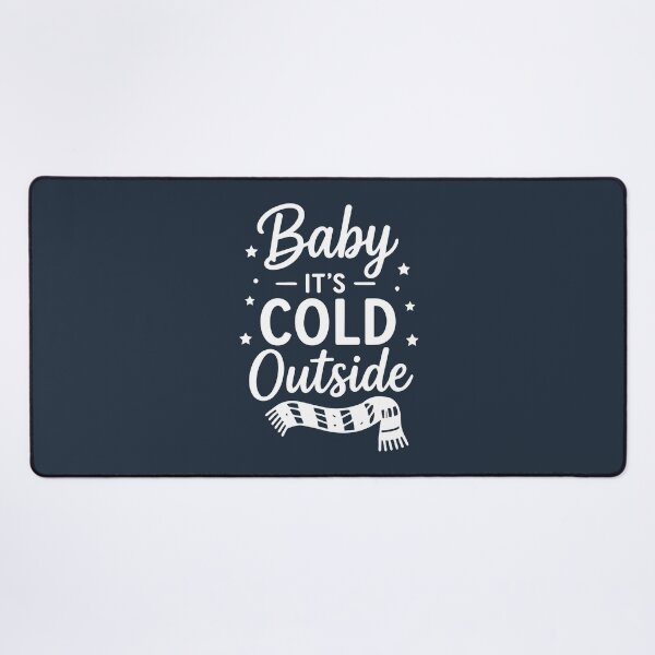 Item preview, Baby Its Cold Outside – Festive Holiday Art designed and sold by Tklezardesigns.