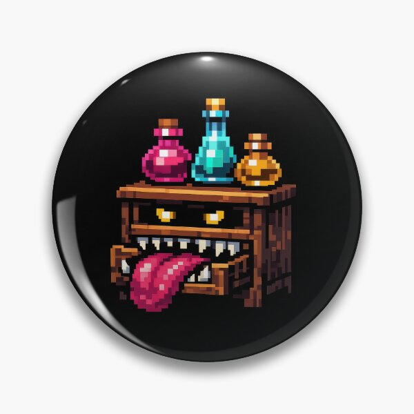 Item preview, Potion Shelf Mimic Waiting for a Customer  designed and sold by Sketchlegacy.