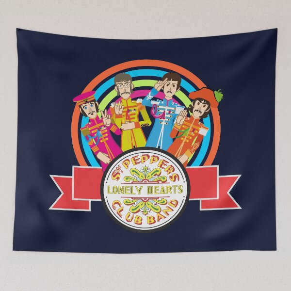 Item preview, THE BEATLES - SPLHCB - SGT PEPPERS LONELY HEARTS CLUB BAND - CARTOONS designed and sold by CuPensky.