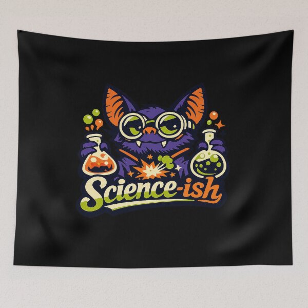 Item preview, Questionable Experiments With a Science-ish Bat  designed and sold by Sketchlegacy.
