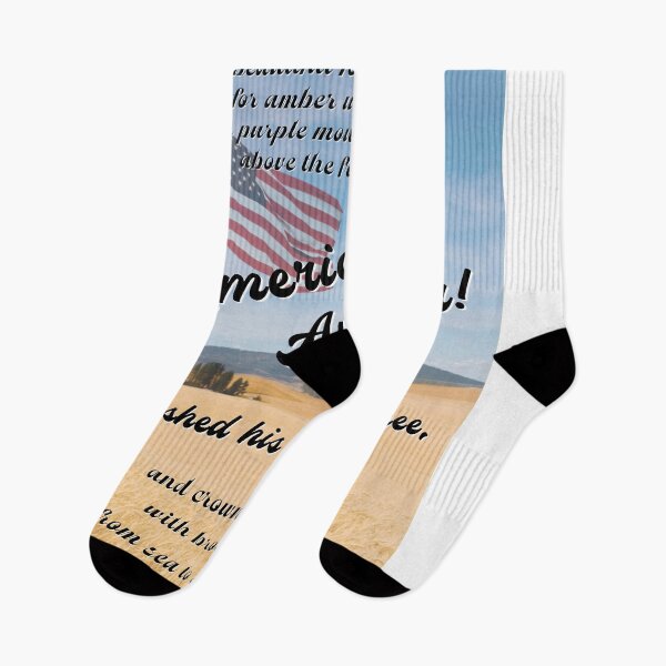 Item preview, America the beautiful - God Shed His Grace on Thee designed and sold by stella literarium.