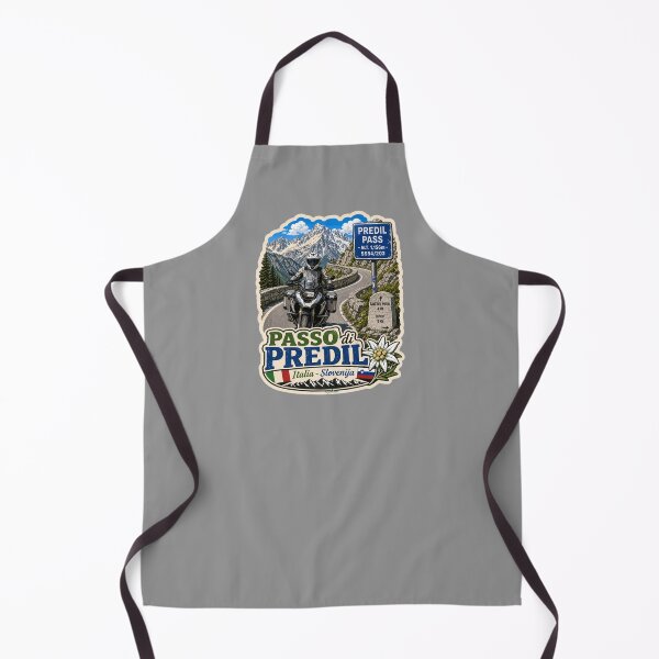 Item preview, Predil Pass Passo di Predil Italy Slovenia Motorcycle Sticker TShirt 04 designed and sold by OuterShellUK.