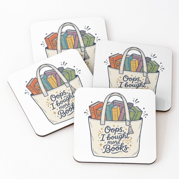 Item preview, I Bought More Books Cute Tote Bag Design - Book Lover Gift designed and sold by LunnaAtica.